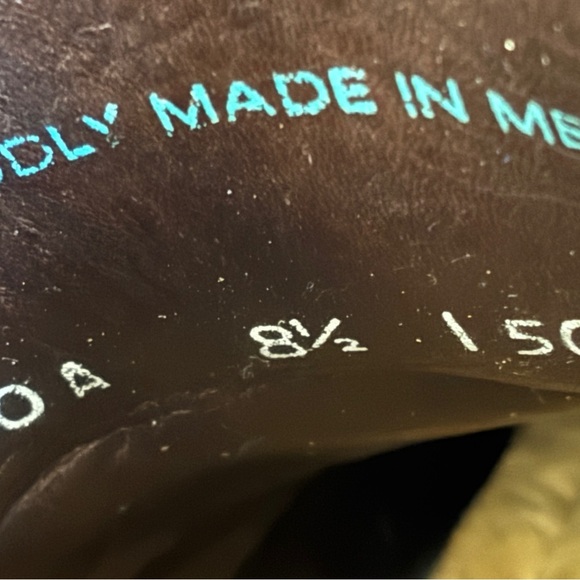 Lane Women's Brown and Turquoise Mules - Picture 5 of 5